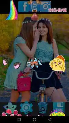 Play Sweet Cam : stickers photo maker