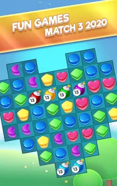 Play Sweet Cookie - Free match 3 games  and enjoy Sweet Cookie - Free match 3 games with UptoPlay