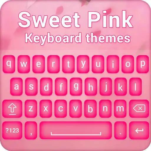 Free play online Sweet Pink Keyboard Theme  APK