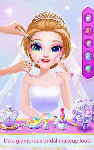 Play Sweet Princess Fantasy Wedding as an online game Sweet Princess Fantasy Wedding with UptoPlay