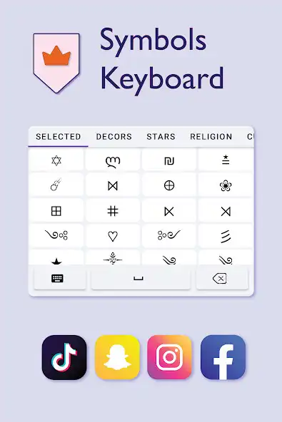 Play Symbols Keyboard  and enjoy Symbols Keyboard with UptoPlay