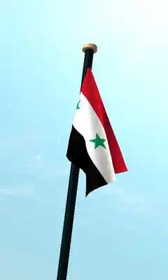 Play Syria Flag 3D Free Wallpaper