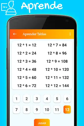 Play Tablas de Multiplicar con Juegos  and enjoy Tablas de Multiplicar con Juegos with UptoPlay