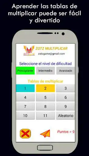 Play Tablas de Multiplicar del 1 al 11  and enjoy Tablas de Multiplicar del 1 al 11 with UptoPlay