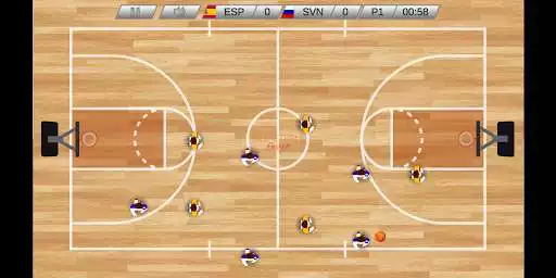 Play Table basketball - FIBA Championship Timekiller as an online game Table basketball - FIBA Championship Timekiller with UptoPlay