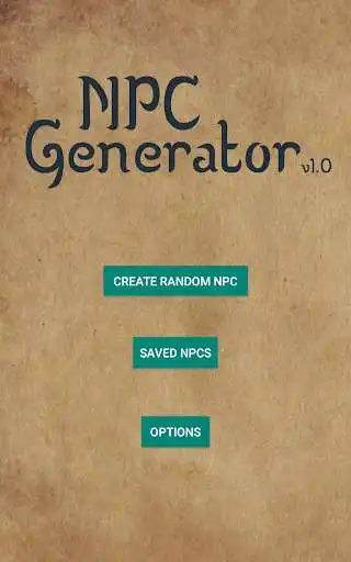 Play Tabletop NPC Generator  and enjoy Tabletop NPC Generator with UptoPlay