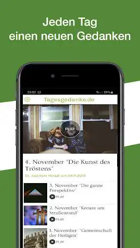 Play Tagesgedanke - Tagesimpuls. Hoffnung. Psychologie.  and enjoy Tagesgedanke - Tagesimpuls. Hoffnung. Psychologie. with UptoPlay