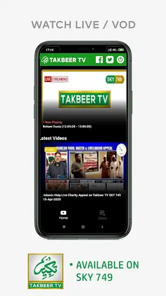 Play Takbeer TV as an online game Takbeer TV with UptoPlay