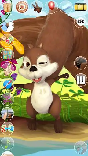 Play Talking Baby Squirrel  and enjoy Talking Baby Squirrel with UptoPlay