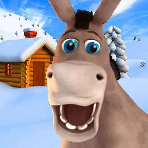 Play Talking Donald Donkey Ice Fun APK