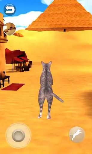 Play Talking Egyptian Cat  and enjoy Talking Egyptian Cat with UptoPlay