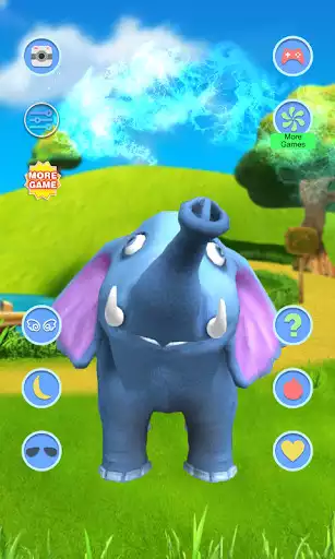 Play Talking Elephant as an online game Talking Elephant with UptoPlay