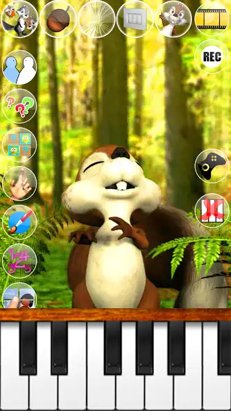 Play Talking James Squirrel - Virtual Pet as an online game Talking James Squirrel - Virtual Pet with UptoPlay