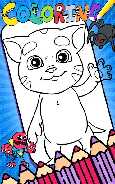 Play Talking Juan Coloring Book  and enjoy Talking Juan Coloring Book with UptoPlay