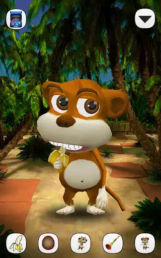 Play Talking Monkey as an online game Talking Monkey with UptoPlay