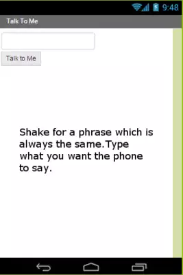 Play Talking Phone App