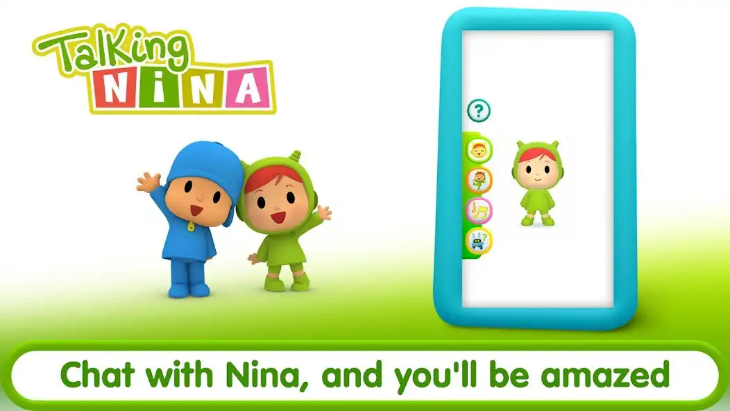 Play Talking Pocoyo: My friend Nina  and enjoy Talking Pocoyo: My friend Nina with UptoPlay