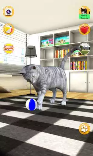 Play Talking Tabby Cat  and enjoy Talking Tabby Cat with UptoPlay