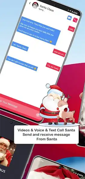 Play Talk To Santa (simulated) as an online game Talk To Santa (simulated) with UptoPlay