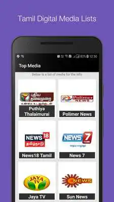 Play Tamil News:Polimer, Dinamalar, Hindu  Others Info