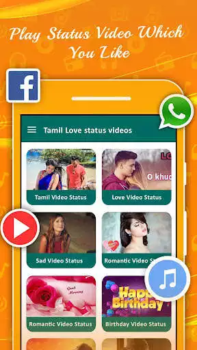 Play Tamil Video Status  and enjoy Tamil Video Status with UptoPlay