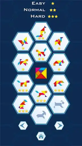 Play Tangram Puzzle Free  and enjoy Tangram Puzzle Free with UptoPlay