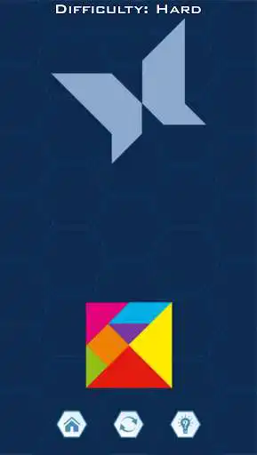 Play Tangram Puzzle Free as an online game Tangram Puzzle Free with UptoPlay