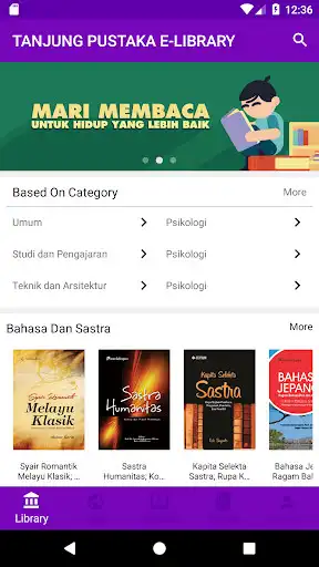 Play TANJUNG PUSTAKA E-LIBRARY as an online game TANJUNG PUSTAKA E-LIBRARY with UptoPlay