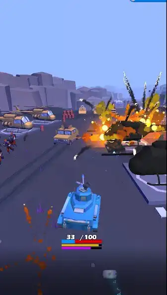 Play Tank Mayhem Survival War as an online game Tank Mayhem Survival War with UptoPlay