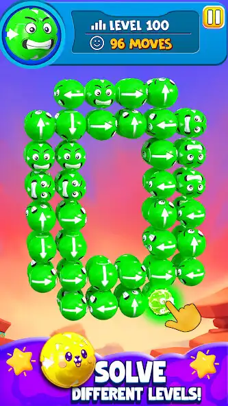 Play Tap Away Bubble Puzzle Game as an online game Tap Away Bubble Puzzle Game with UptoPlay