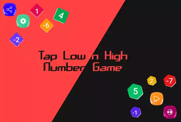 Play Tap Low  High Number Game