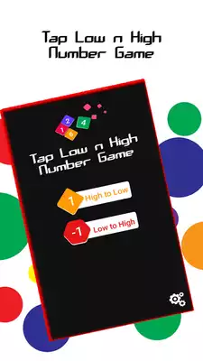 Play Tap Low  High Number Game