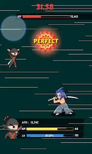 Play Tap Ninja Clash as an online game Tap Ninja Clash with UptoPlay