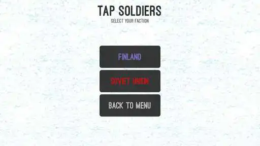 Play Tap Soldiers: Days of Winter as an online game Tap Soldiers: Days of Winter with UptoPlay