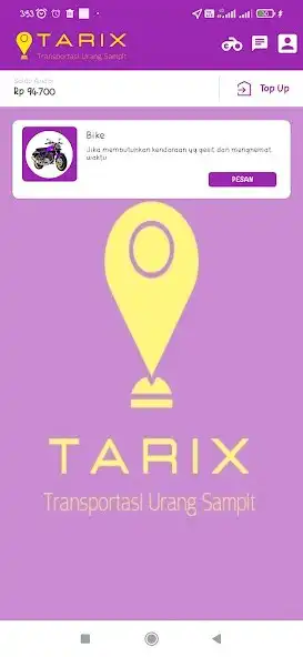 Play TARIX - Transportasi Online as an online game TARIX - Transportasi Online with UptoPlay