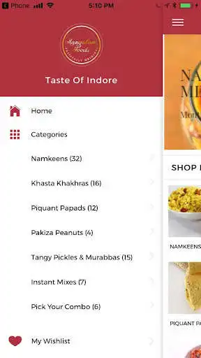 Play Taste of Indore : Online Namkeen Store