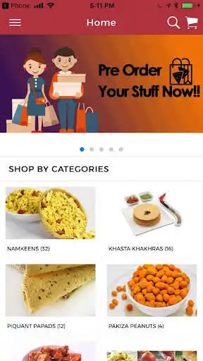 Play Taste of Indore : Online Namkeen Store