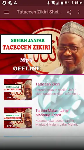 Play Tataccen Zikiri-Sheikh Jafar Mp3 as an online game Tataccen Zikiri-Sheikh Jafar Mp3 with UptoPlay