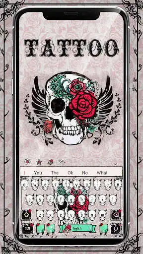 Play Tattoo Skull Keyboard  and enjoy Tattoo Skull Keyboard with UptoPlay