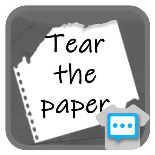 Play Tear the paper Skin for Next SMS APK