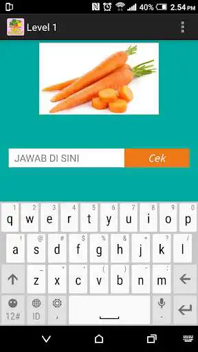 Play Tebak Sayuran as an online game Tebak Sayuran with UptoPlay