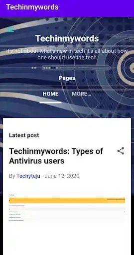 Play Techinmywords  and enjoy Techinmywords with UptoPlay