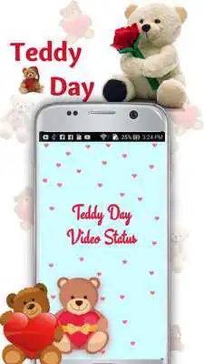 Play Teddy Day Video status