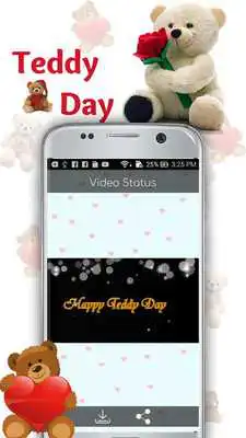 Play Teddy Day Video status