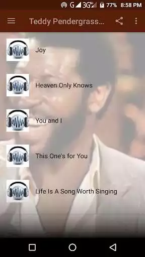 Play Teddy Pendergrass  and enjoy Teddy Pendergrass with UptoPlay