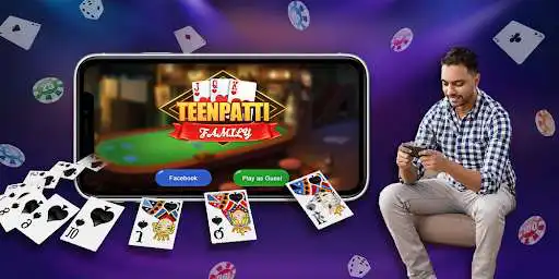 Play Teen Patti Family-Rummy Game as an online game Teen Patti Family-Rummy Game with UptoPlay