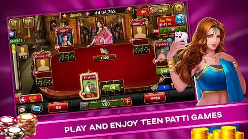 Play Teen Patti Queen - 3 Patti Online & Rummy & Poker as an online game Teen Patti Queen - 3 Patti Online & Rummy & Poker with UptoPlay