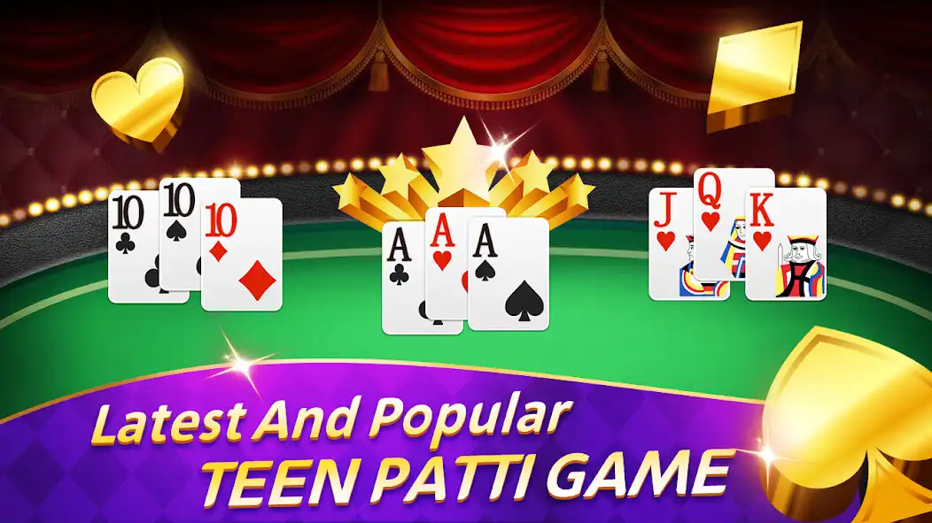 Play TeenPattiReal - Online Game as an online game TeenPattiReal - Online Game with UptoPlay