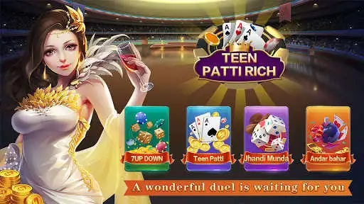 Play Teen Patti Rich - 3 Patti & Rummy & India Poker as an online game Teen Patti Rich - 3 Patti & Rummy & India Poker with UptoPlay