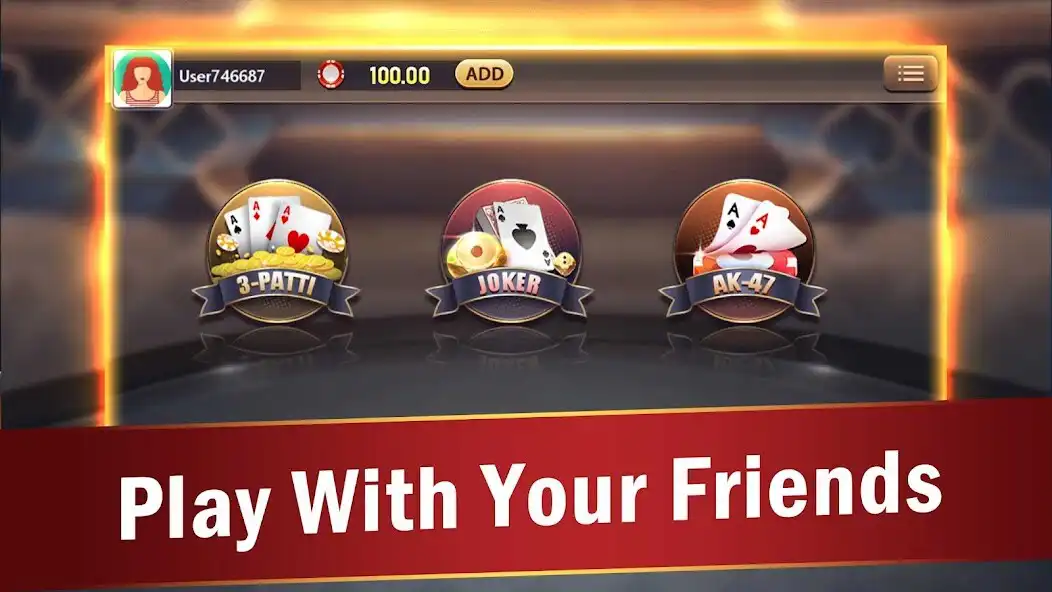 Play Teen Patti Victor as an online game Teen Patti Victor with UptoPlay